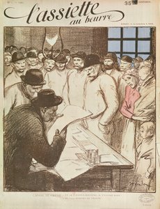 Smørtallerkenen, udgavenr. 1 (4. april), Caisse de Gr ève, 1901 (litografi)